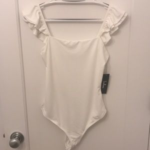 Brand new with tags ivory bodysuit
